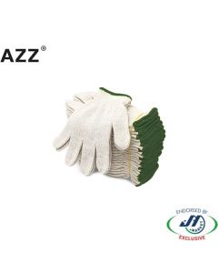 AZZ Safety Gloves Green Thick 12 Pairs
