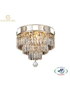 Imperial Gold 3 Light 3 Tier Chandelier