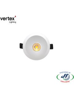 Vertex 10W Anti-glare 3000k Warm White LED Downlight