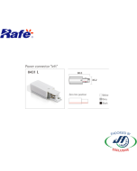 Rafe Power Connector in White